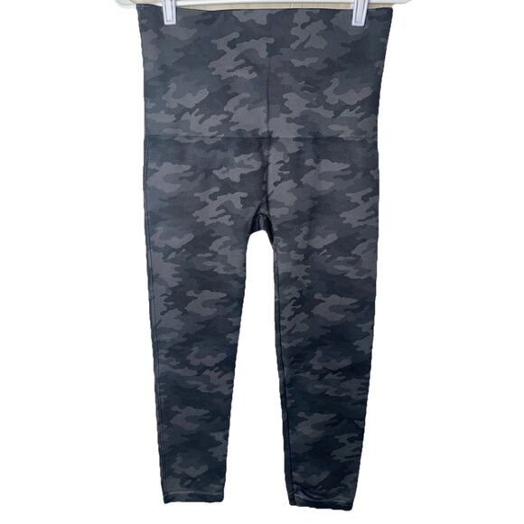 Spanx Seamless Camo Leggings Womens 2X Plus 22-24 Stretch Look at Me Now - Picture 3 of 8